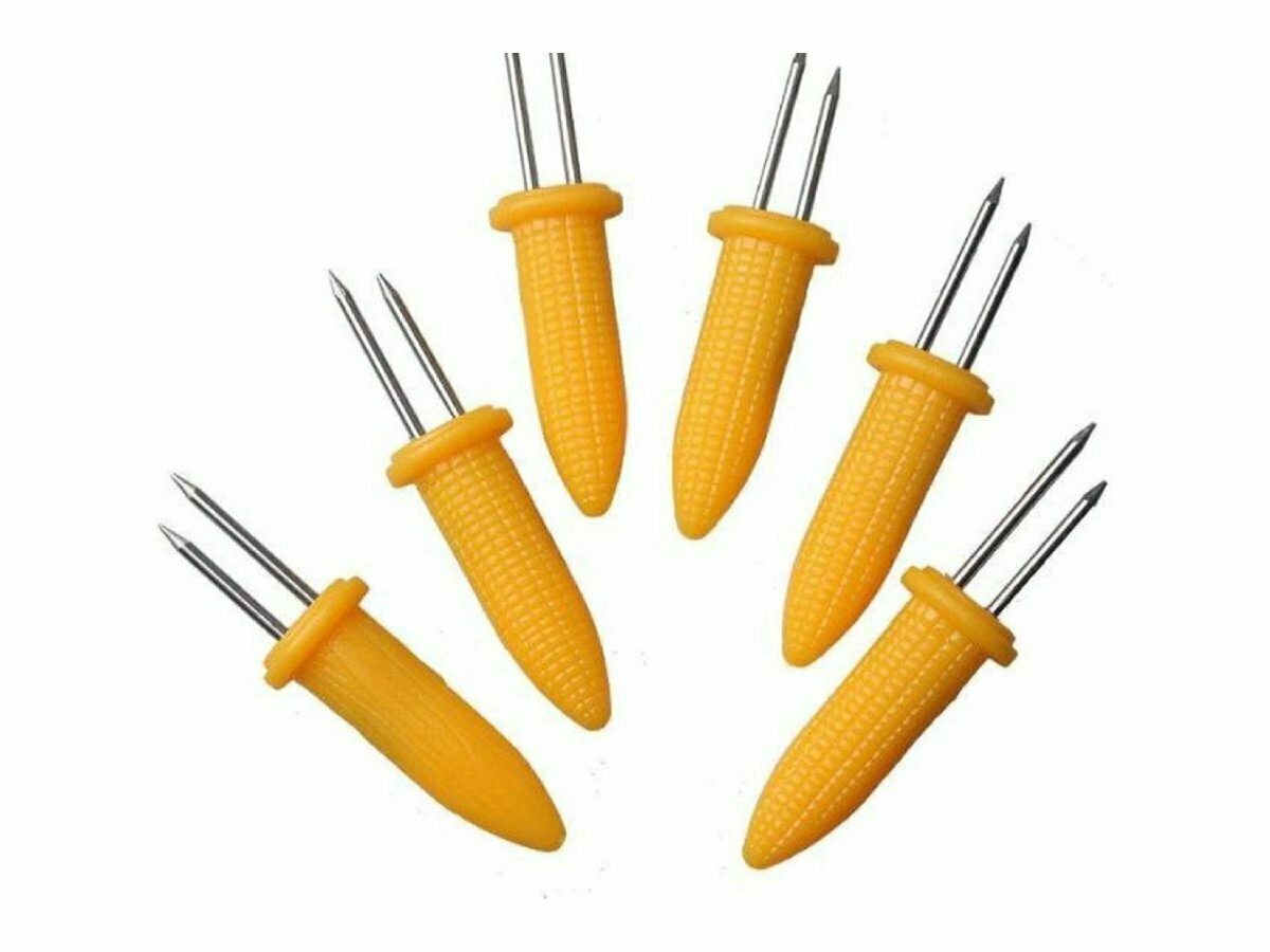 Uchwyty do kolb kukurydzy na grilla zestaw 8 sztuk