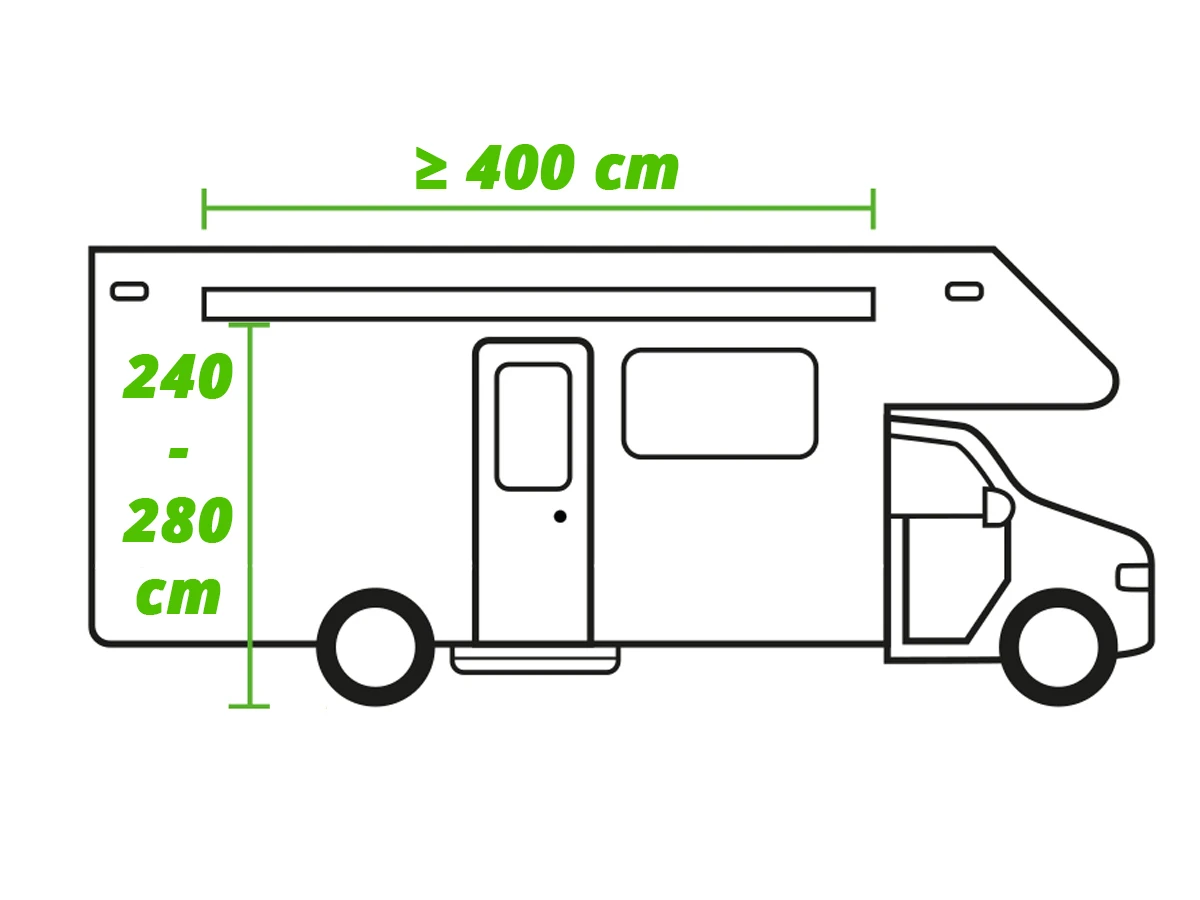 Obelink Monaco 320 Easy Air Connected przedsionek do przyczepy kempingowej i kampera
