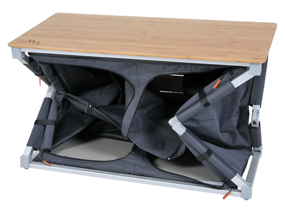 Obelink Ravenna Bamboo Quick szafka kempingowa - Grey