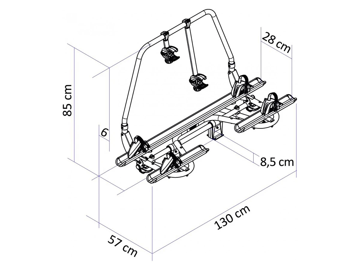 Thule Caravan Superb XT bagażnik rowerowy - black