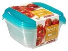 Curver Fresh&Go pojemniki do przechowywania - 3 x 0,80 litrowy