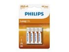 Philips LongLife AAA baterie - 4 sztuki