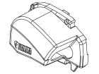 Fiamma zaślepka kasety lewa F80S Polar White