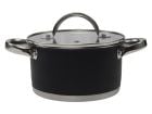 RVS ø 18 cm Black garnek