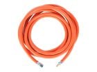 Obelink 1/4" lewy x szybkozłącze wąż do gazu pvc - 5 m