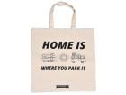 Obelink Home is where you park it canvas torba