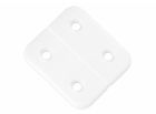 Zawiasy z tworzywa sztucznego - White