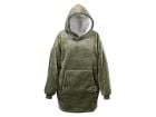 Unique Living oversize bluza z kapturem - Deep Green