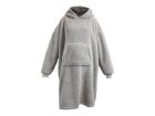 Unique Living Teddy Long oversized bluza - Chateau Grey