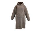 Unique Living Teddy Long oversized bluza - Taupe