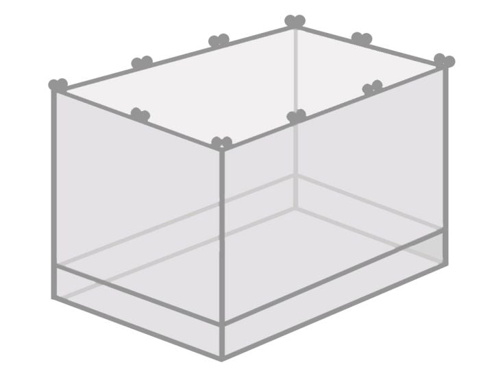 Travelsafe Box model moskitiera 2-osobowa