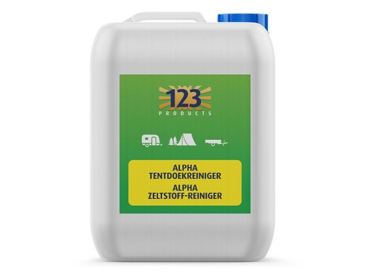 123 Products Alpha środek do czyszczenia tkanin namiotowych - 2,5 litra