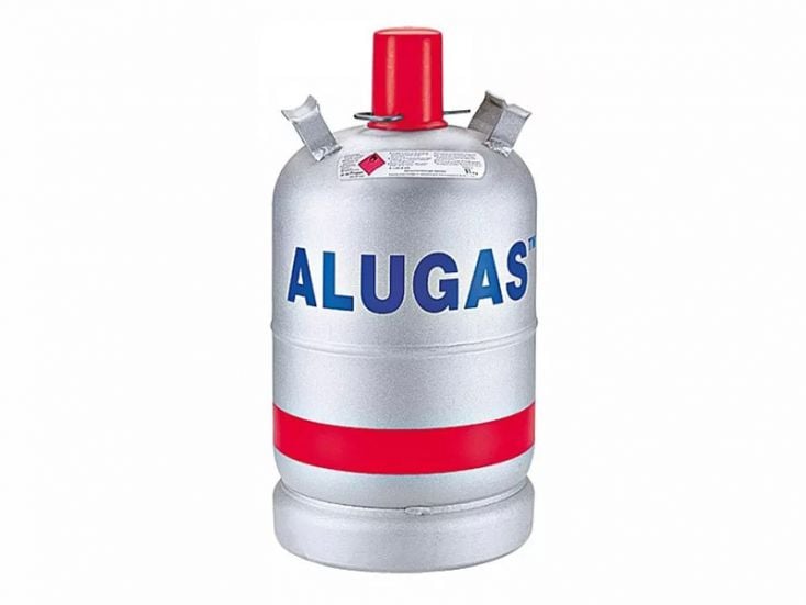 Alugas 11kg aluminium butla gazowa