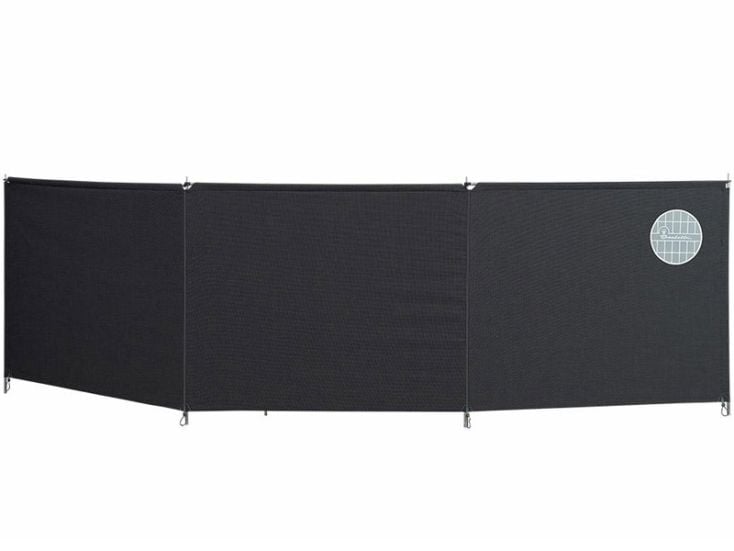 Isabella 3-sided Granite parawan