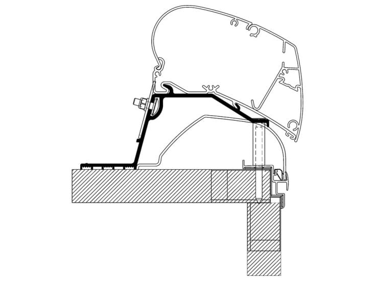 Thule Omnistor adapter Hobby seria 6/9 2014-2023