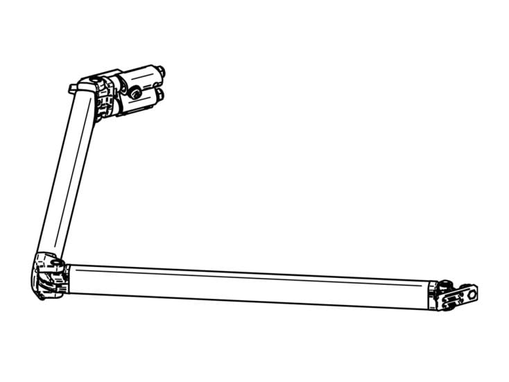 Thule Omnistor 6200 ramię przegubowe prawe 300-450