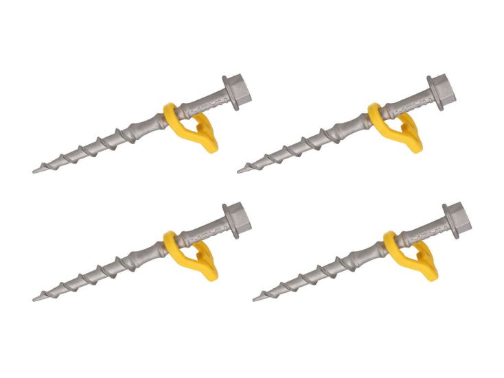 Haba Alu-Camp szpilki gwintowane 15 cm - zestaw 4 sztuk