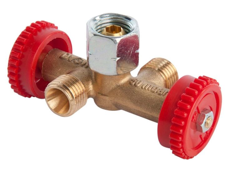 Badé 1/4 links 2-drożne zawory