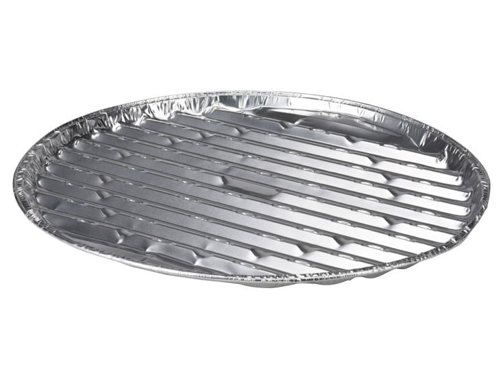 BBQ Ø 35 cm aluminiowa taca - 3 sztuki