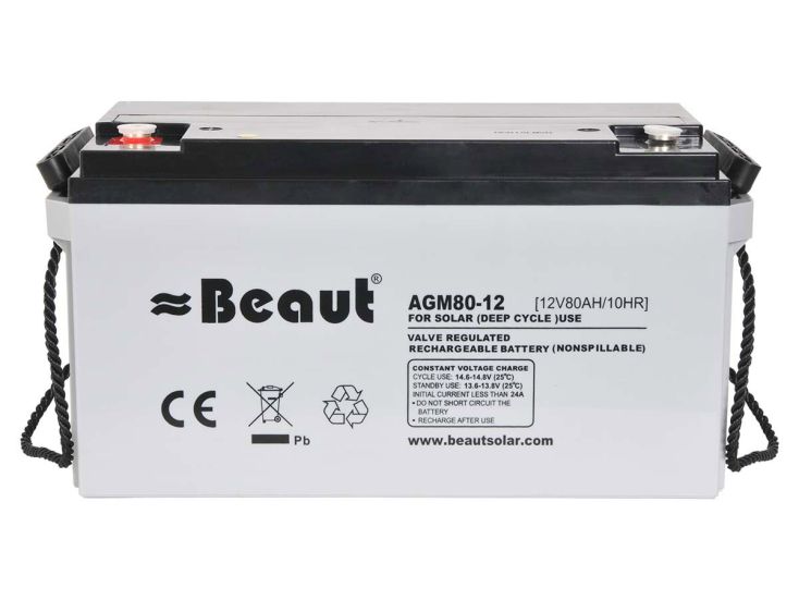 Beaut 80 Ah AGM akumulator