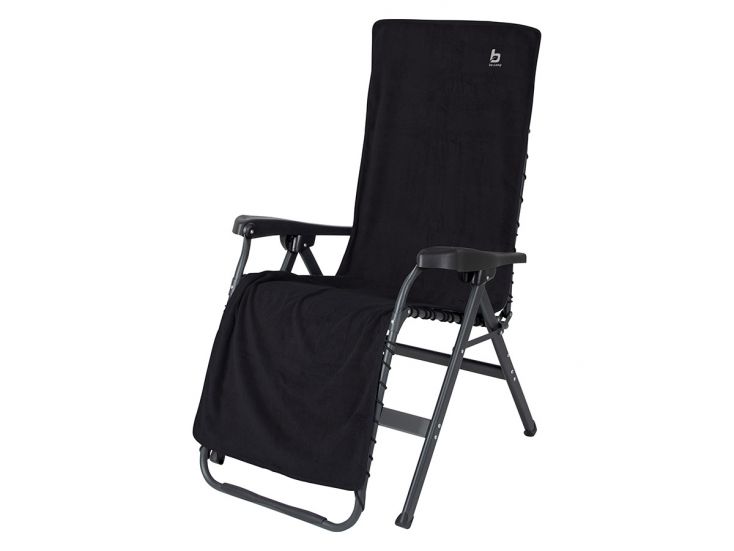 Bo-Camp maat L 180 x 58 cm pokrowiec na krzesło antracyt