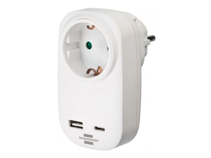 Brennenstuhl adapter do gniazdka z USB-C Power Delivery