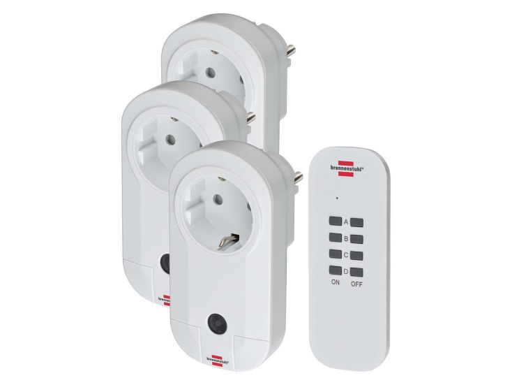 Brennenstuhl zestaw przełączników sterowanych pilotem do użytku wewnątrz