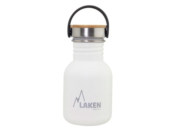 Laken Basic Bamboo 350ml bidon - White