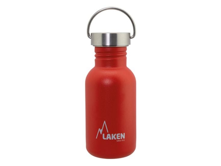 Laken Basic Steel 500ml bidon - Red