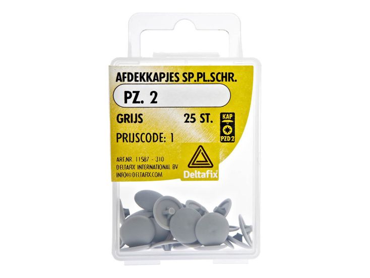Deltafix zaślepki maskujące do wkrętów - Grey