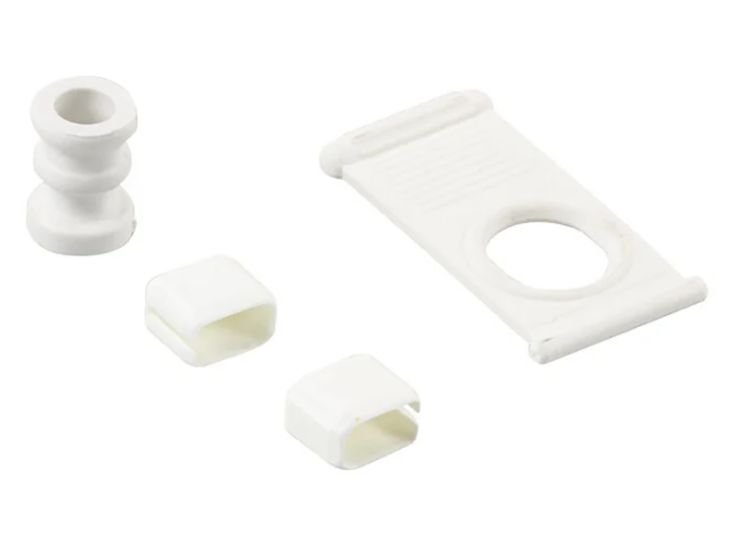 Dometic przycisk mocujący z uchwytem do rolety - white