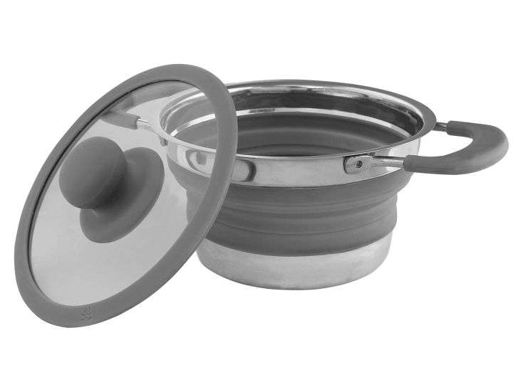 Eurotrail 1 litrowy garnek z pokrywką