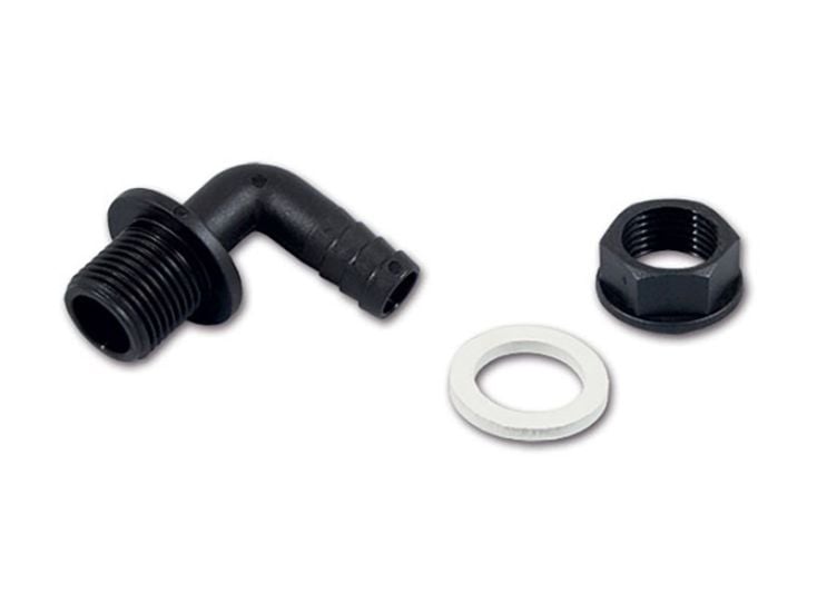Łącznik kątowy Ø 13 mm 1/2 do węża