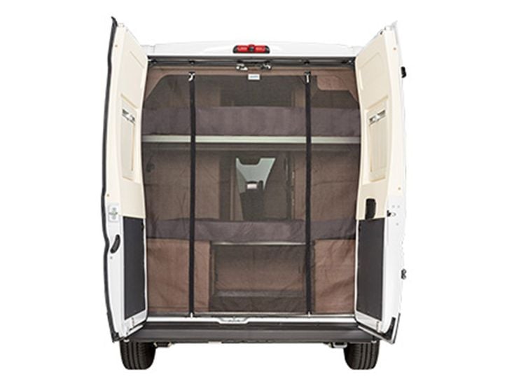 Hindermann Ducato od 2007 H3 tylne drzwi z moskitiery