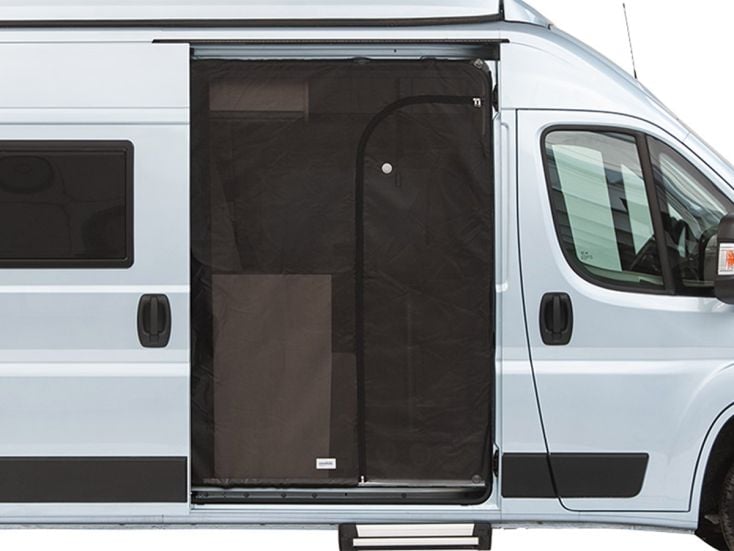 Hindermann Ducato vanaf 2007 H1 drzwi z moskitiery na bok pojazdu