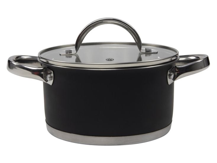 RVS ø 18 cm Black garnek
