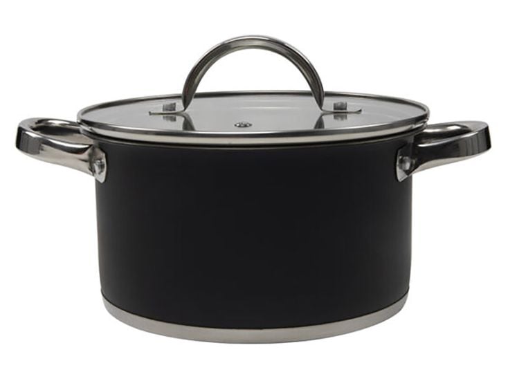 RVS ø 20 cm Black garnek