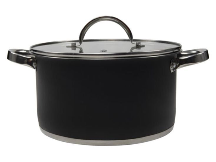 RVS ø 24 cm Black garnek