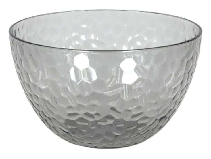 Miska Ø14 cm przezroczysta szara