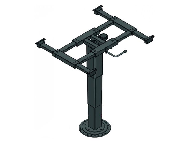 Ilse przesuwna i obrotowa noga do stołu