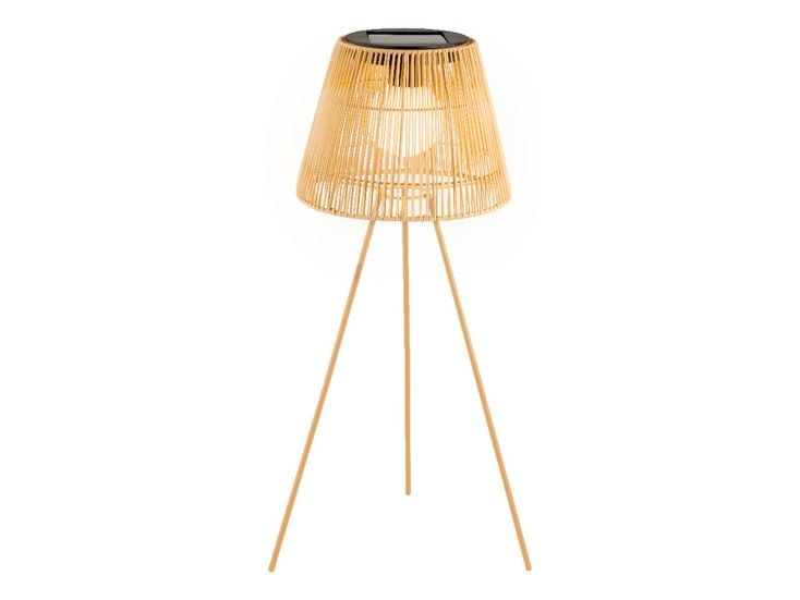 Lumineo Natural solarna wiklinowa lampa stojąca