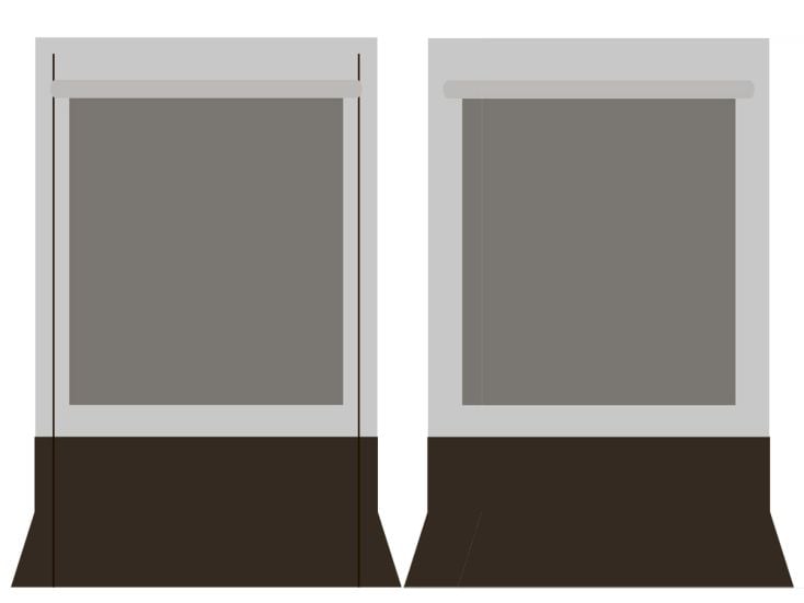 Obelink King ściana przednia z moskitierą 280