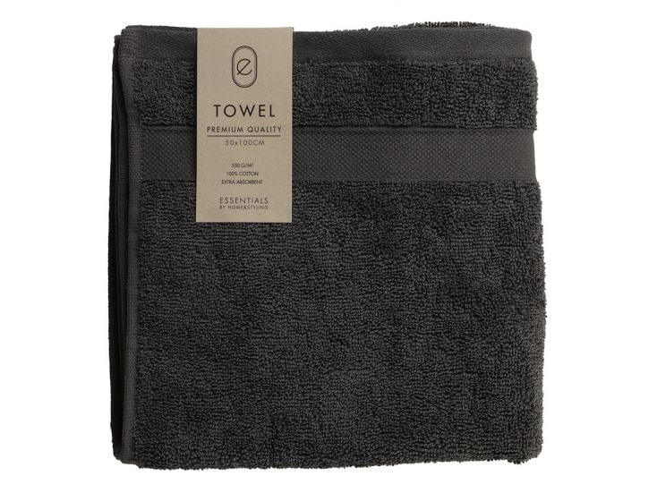 50 x 100 cm Grey ręcznik