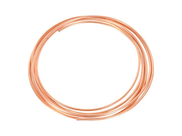 Obelink 8 mm miedziana rurka do gazu - 10 m