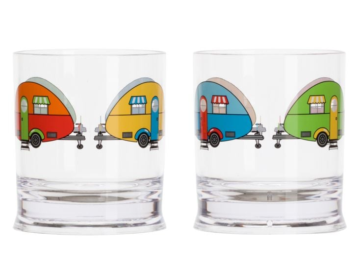 Flamefield Love Caravanning zestaw szklanek - 310 ml