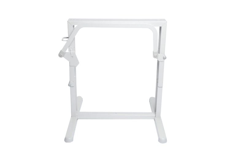 Składana noga stołu podnoszonego 75 cm - szara