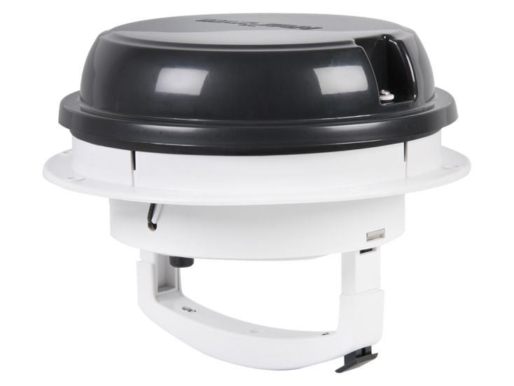 Maxxfan dome plus czarny wentylator dachowy