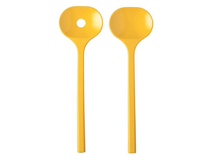 Mepal Bloom łyżki do sałatek - Pebble Yellow