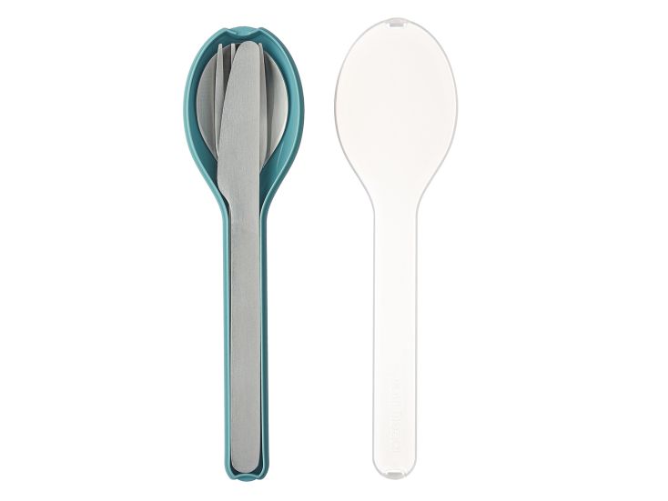 Mepal Ellipse zestaw sztućców - Nordic Green