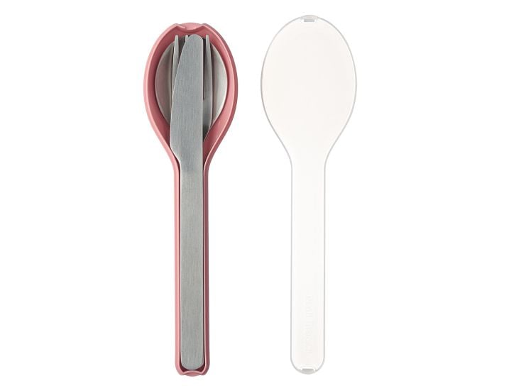 Mepal Ellipse zestaw sztućców - Nordic Pink